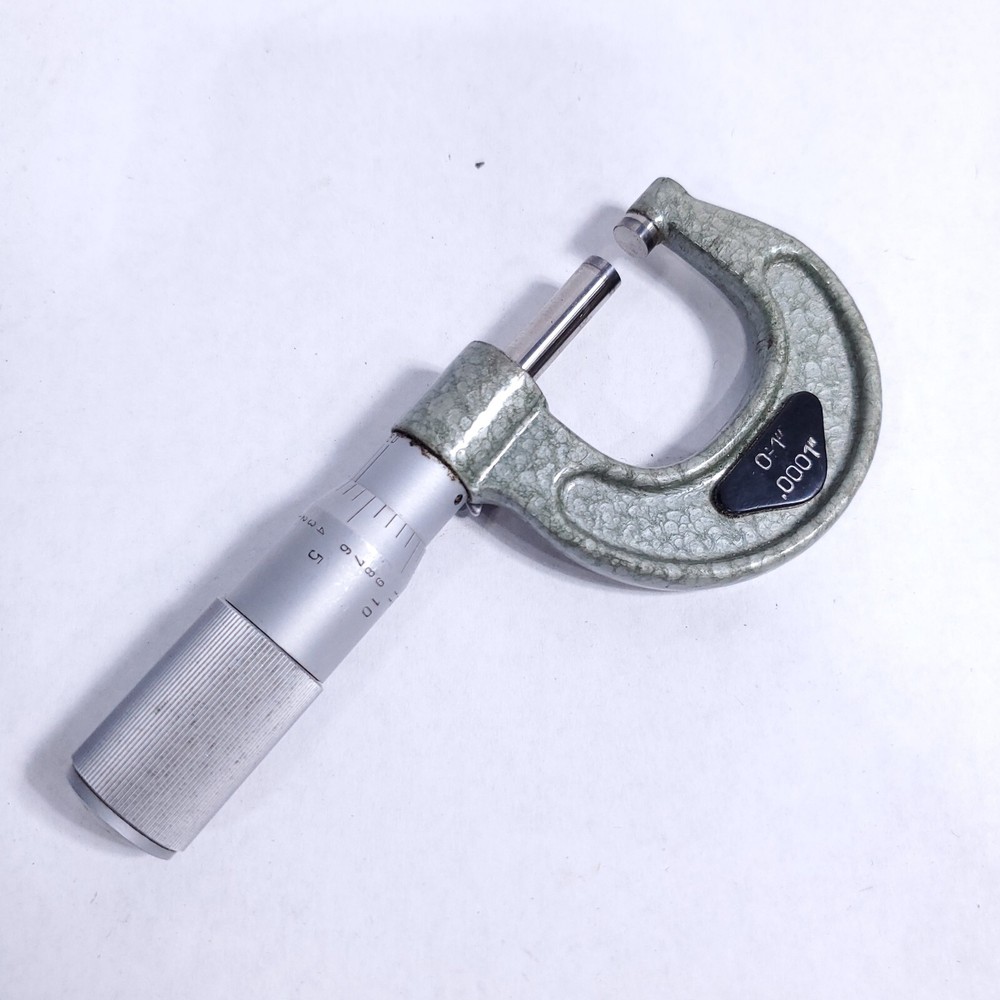 Mitutoyo (?) Unmarked 0-1" Micrometer