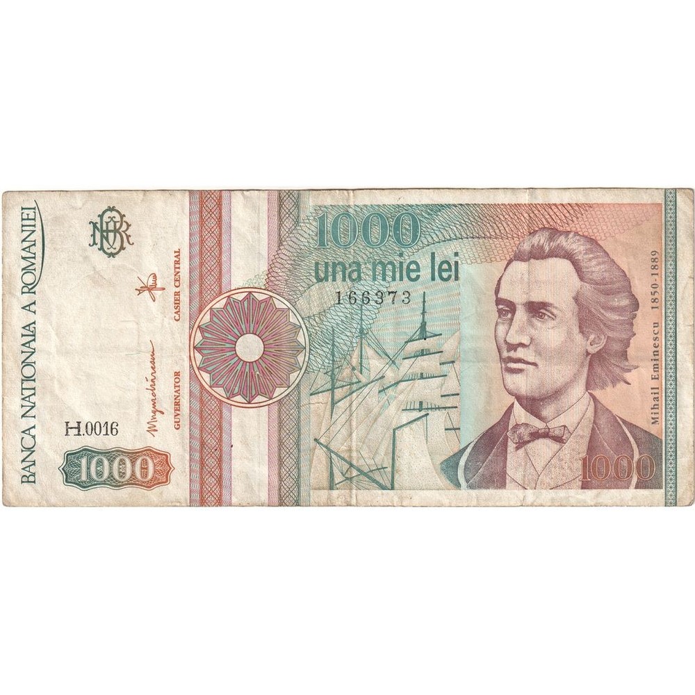 [#1296530] Romania, 1000 Lei, VF