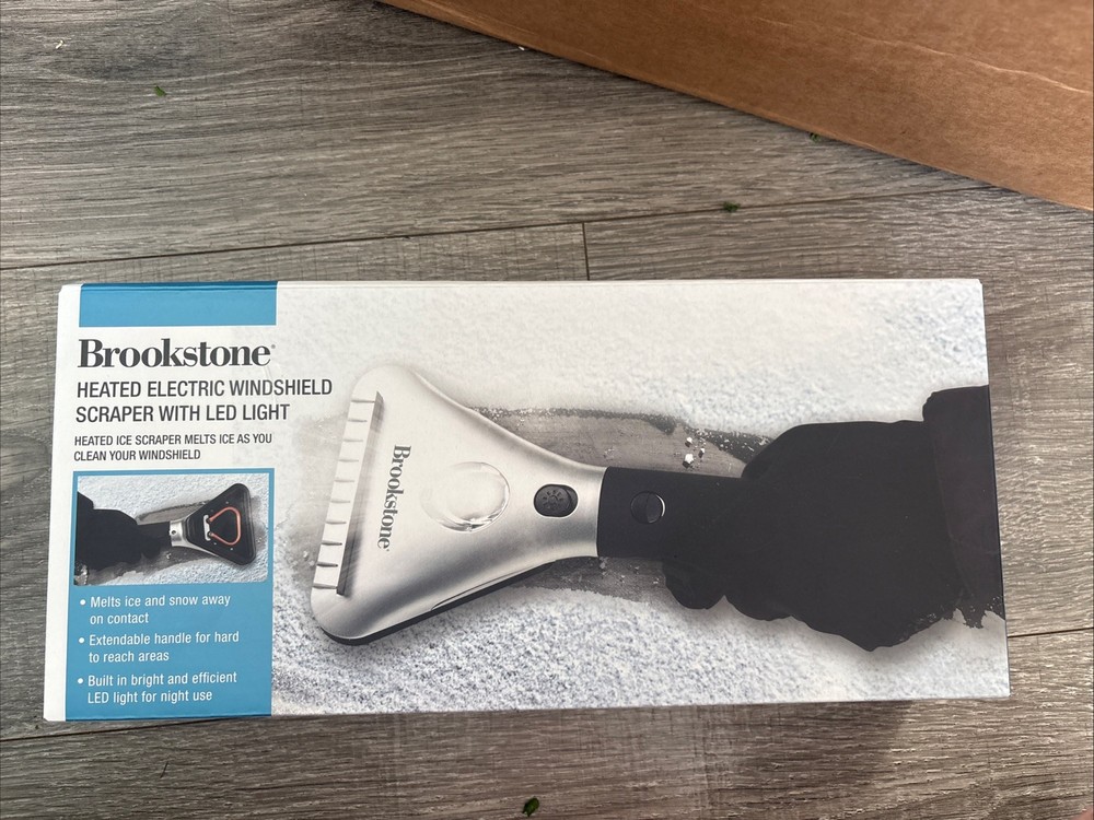 Brookstone Electric Windshield Scraper