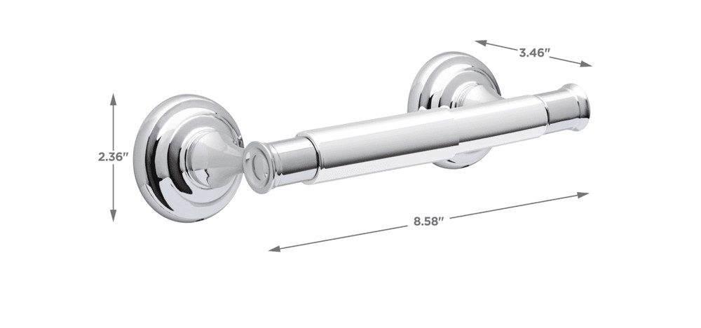 Cameron 3-Piece Bath Accessory Kit Chrome