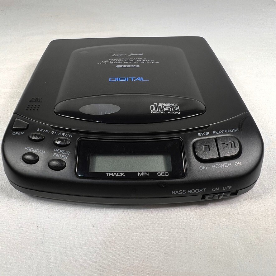 Lenoxx Sound Programmable Compact Disc Player Model CD-51 AC/DC Plug In