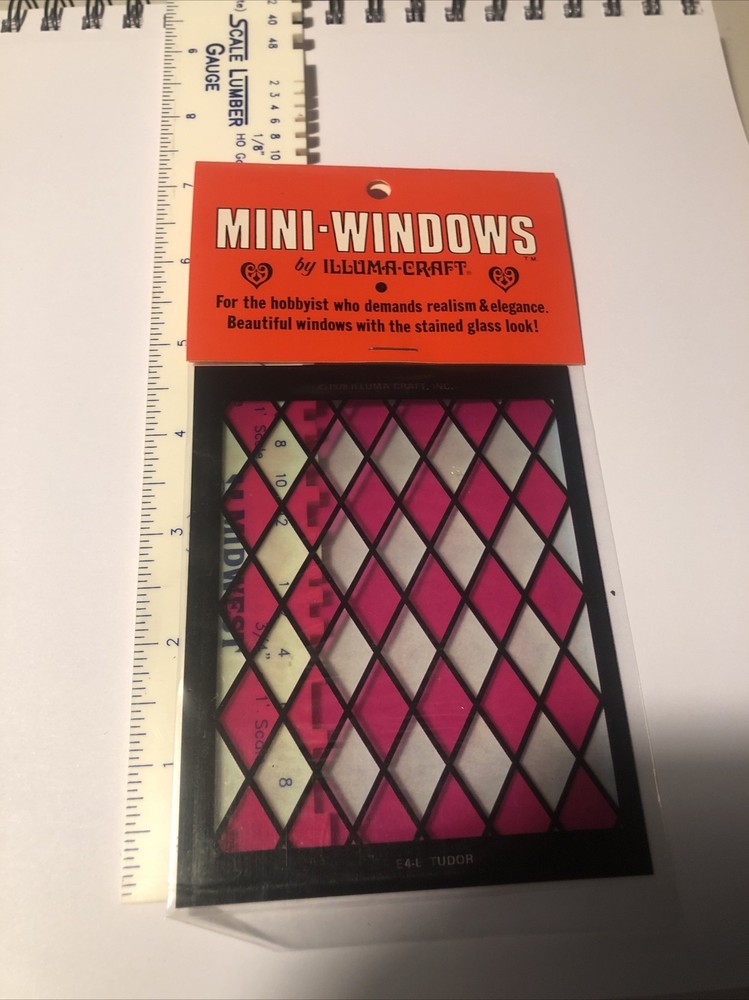 miniature stained glass
