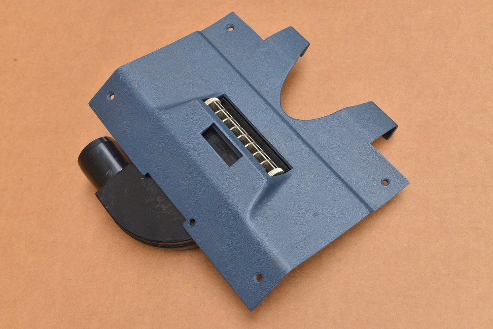 77-90 Caprice Lower Driver Side Dash Vent Trim Panel Under Steering Column Blue