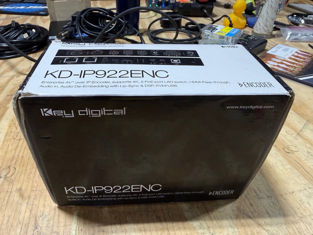 Key Digital KD-IP922ENC - Enterprice AV over IP Encoder