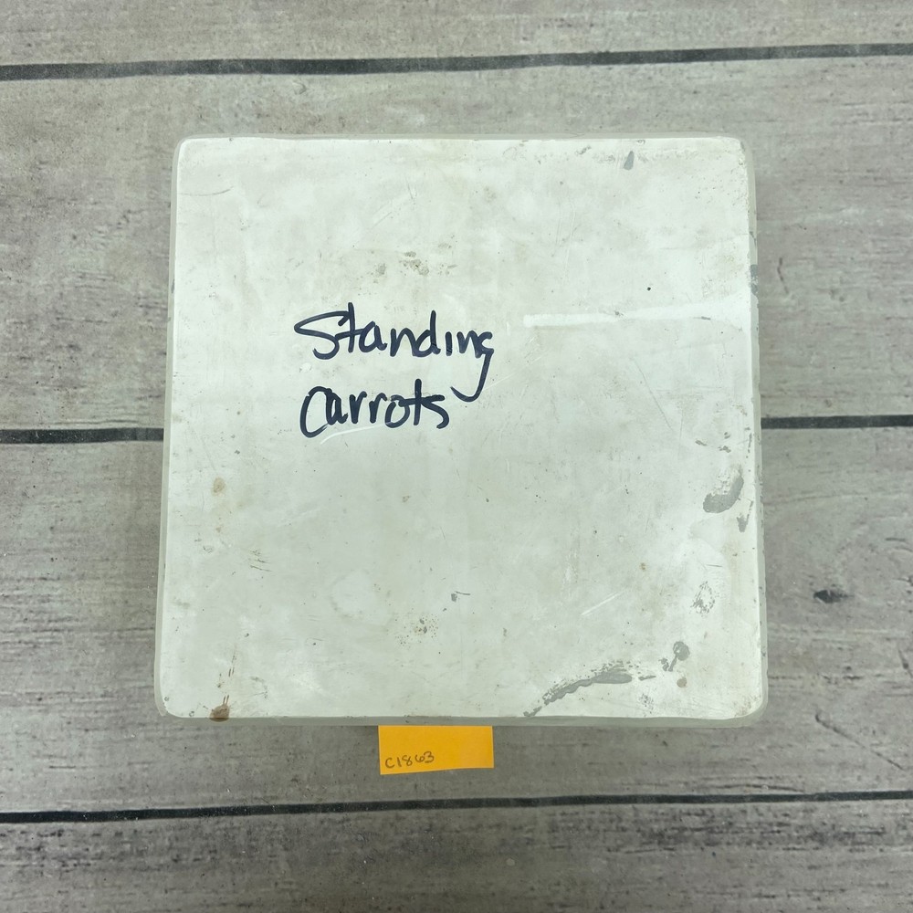 Unbranded Ceramic Casting Mold Standing Carrots #R-737