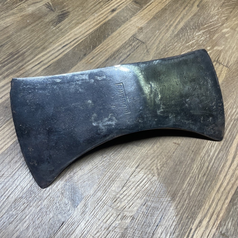 Vintage COLLINS Double Bit Axe Head 3 lbs. 1 oz.
