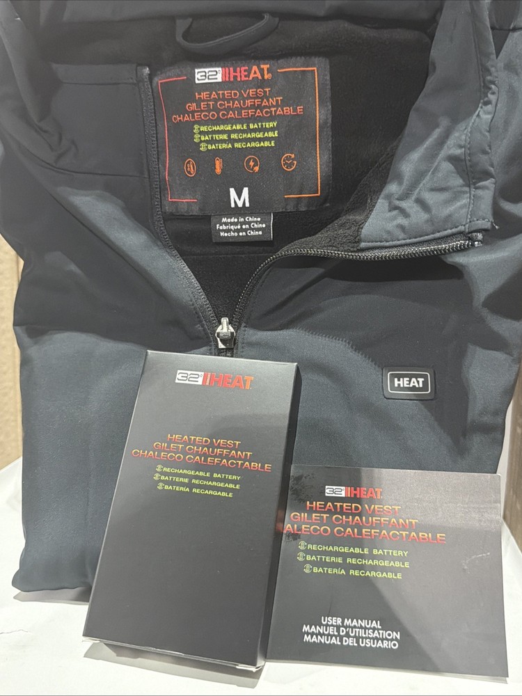 32 Degrees Rechargeable Heated Vest, Medium