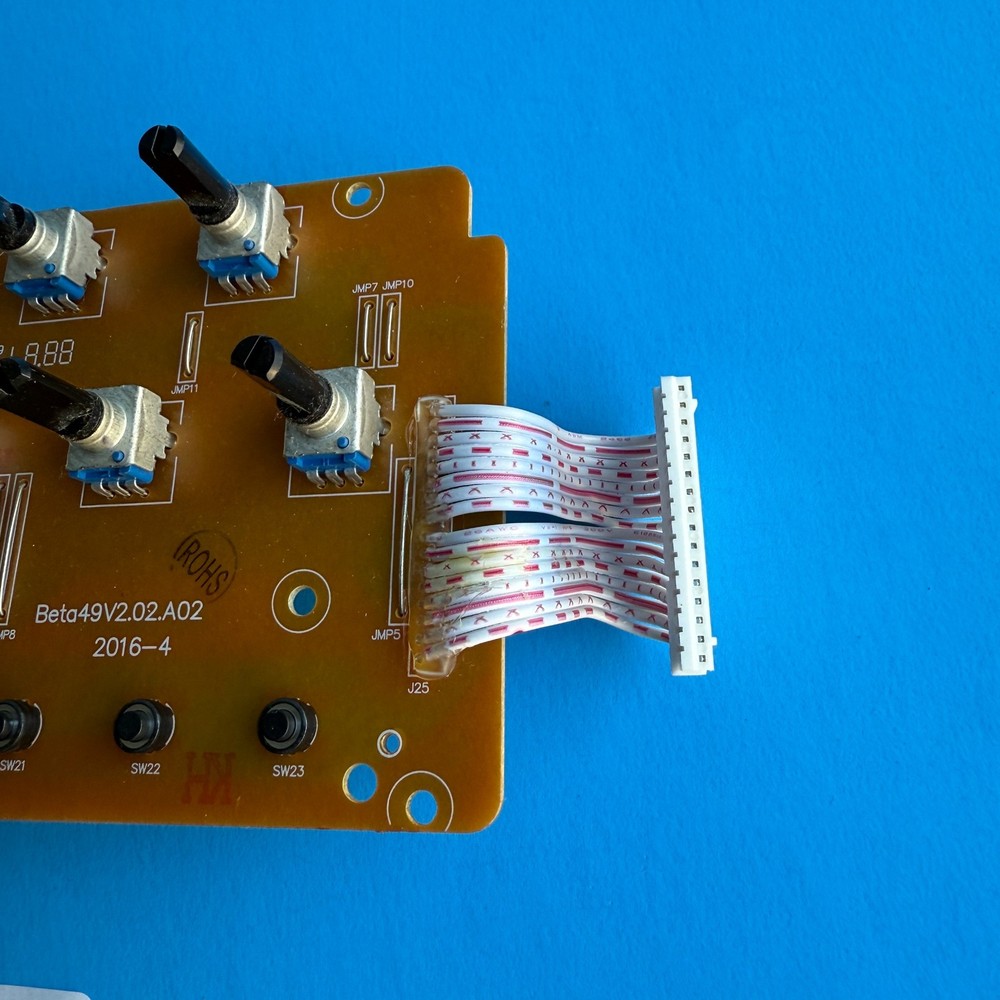 Nektar Impact LX49+ MIDI Controller Keyboard Part: Encoder Pot Knob Control PCB