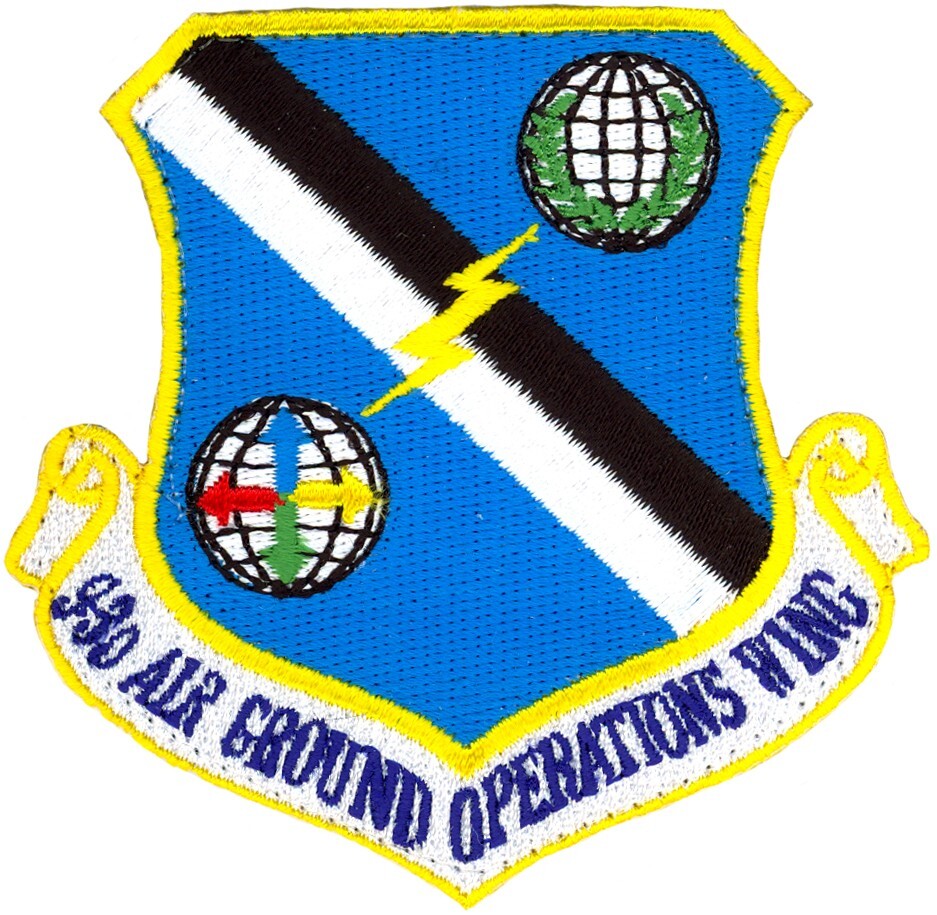 USAF 93d AIR GROUND OPERATIONS WING PATCH
