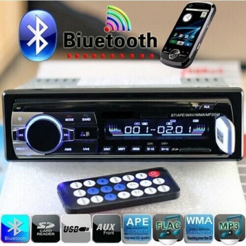 Bluetooth Stereo Radio Aux Input Receiver AM FM System Wireless USB SD MP3 LCD