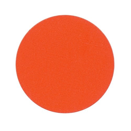 Orange Dot Labels Colored Rotation Dot - 3/4"Dia 1000 Per Roll