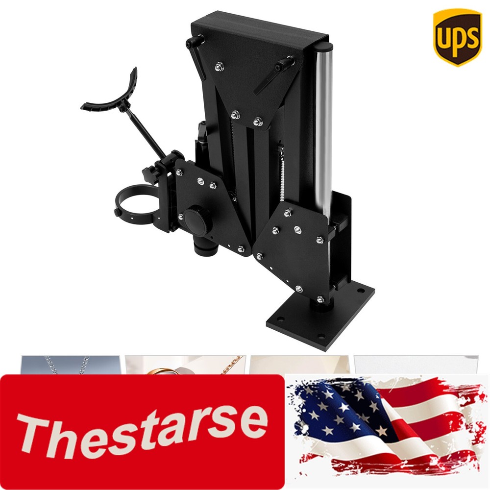 Multi-directional Microscope Stand Jewelry Inlaid Stand for Micro-setting Tool