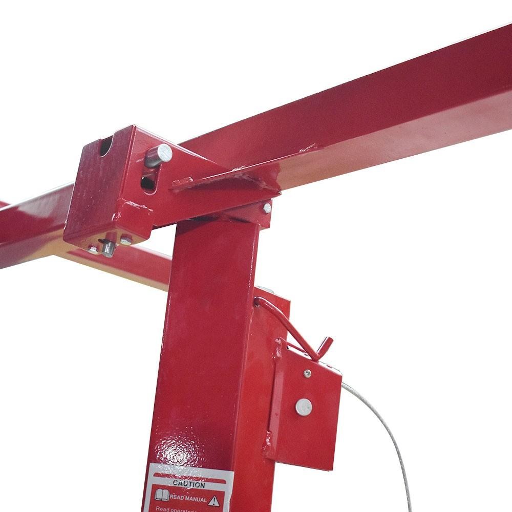 16 FT Drywall Lift Plasterboard Panel Rolling Lifter Lockable 150 Lbs