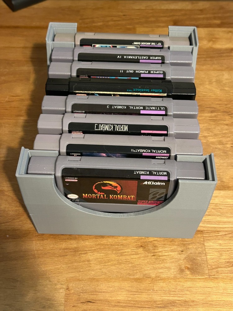 Nintendo Stackable Game Cartridge Bins