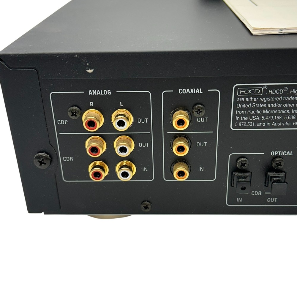 Harman Kardon CDR 30 CD Recorder Player with Manual & Remote Control