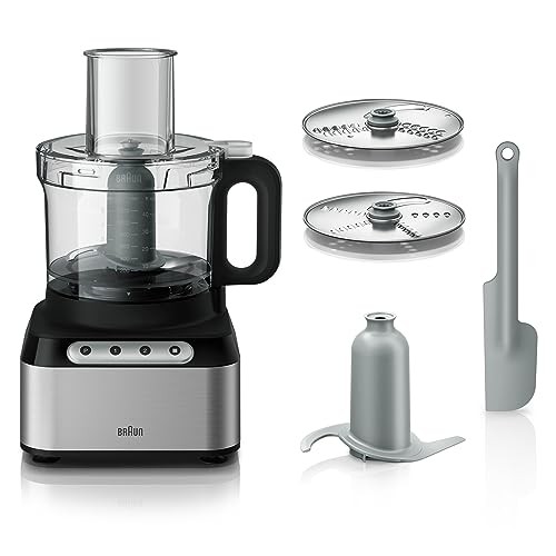 BRAUN EASY PREP 8C FOOD PROCESSOR - SILVER - Scratch & Dent