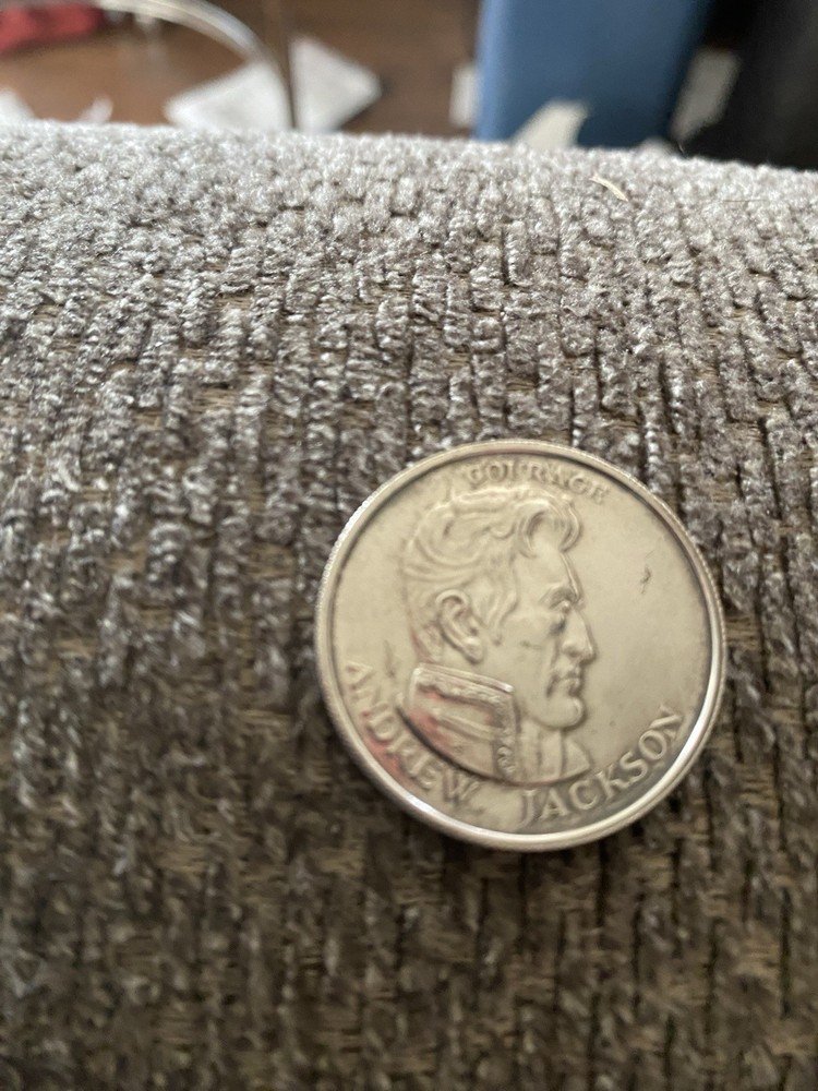 Andrew Jackson Lobby 1980 Coin! !