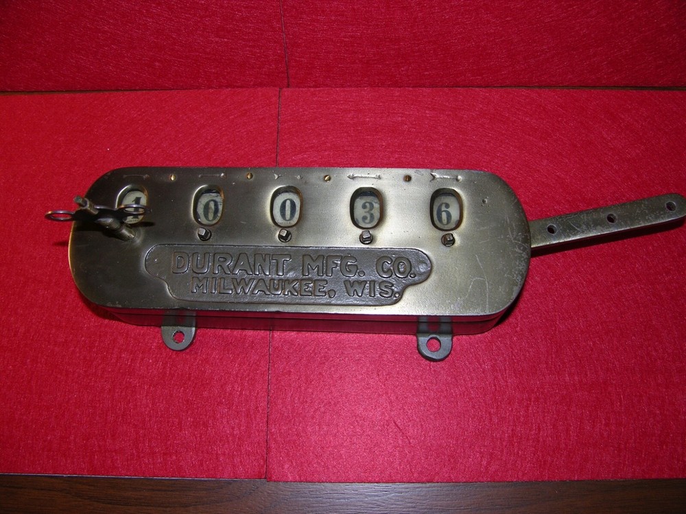 Vintage Stroke Counter With The Key
