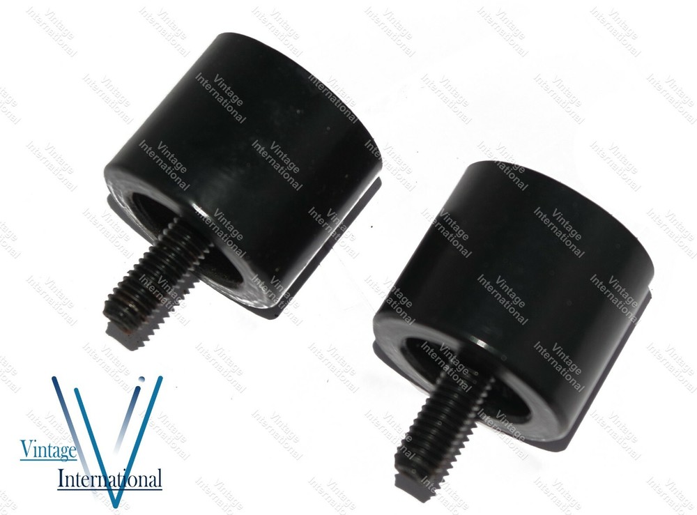 Black Handlebar End Weights For Royal Enfield Bullet