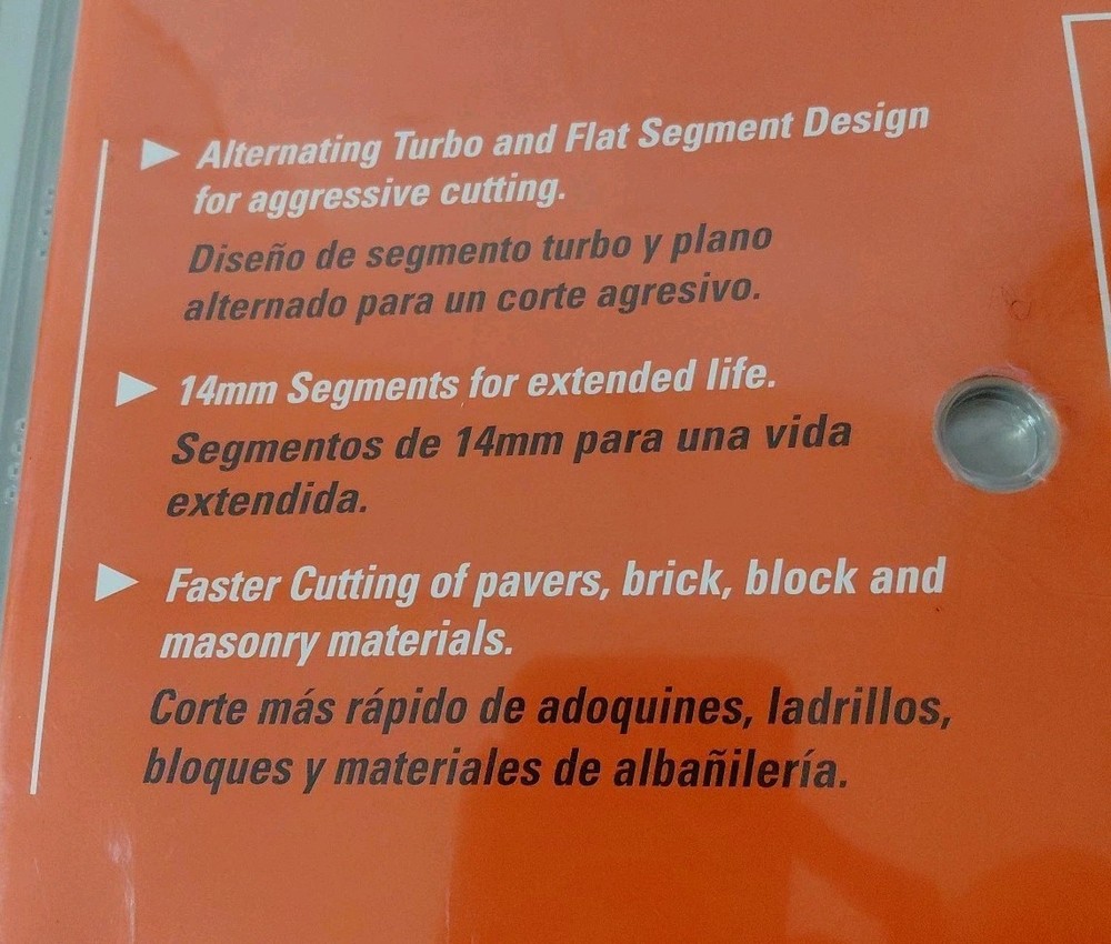 Ridgid 14" Masonry Diamond Blade