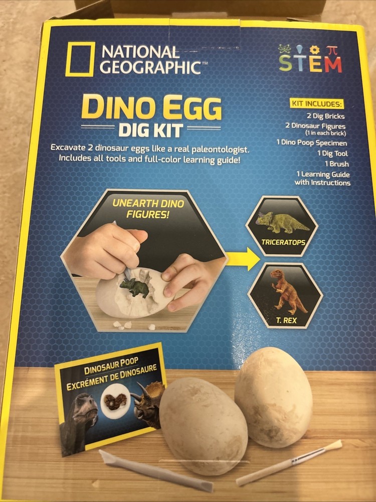 National Geographic Dino Egg Dig Kit
