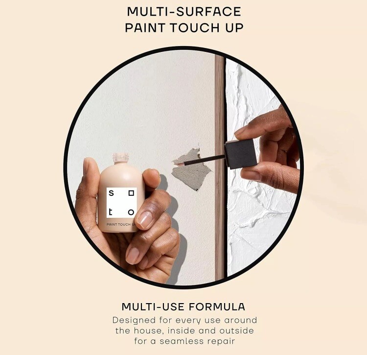 soto Original Multi-Surface Paint Touch Up White Haze NIB