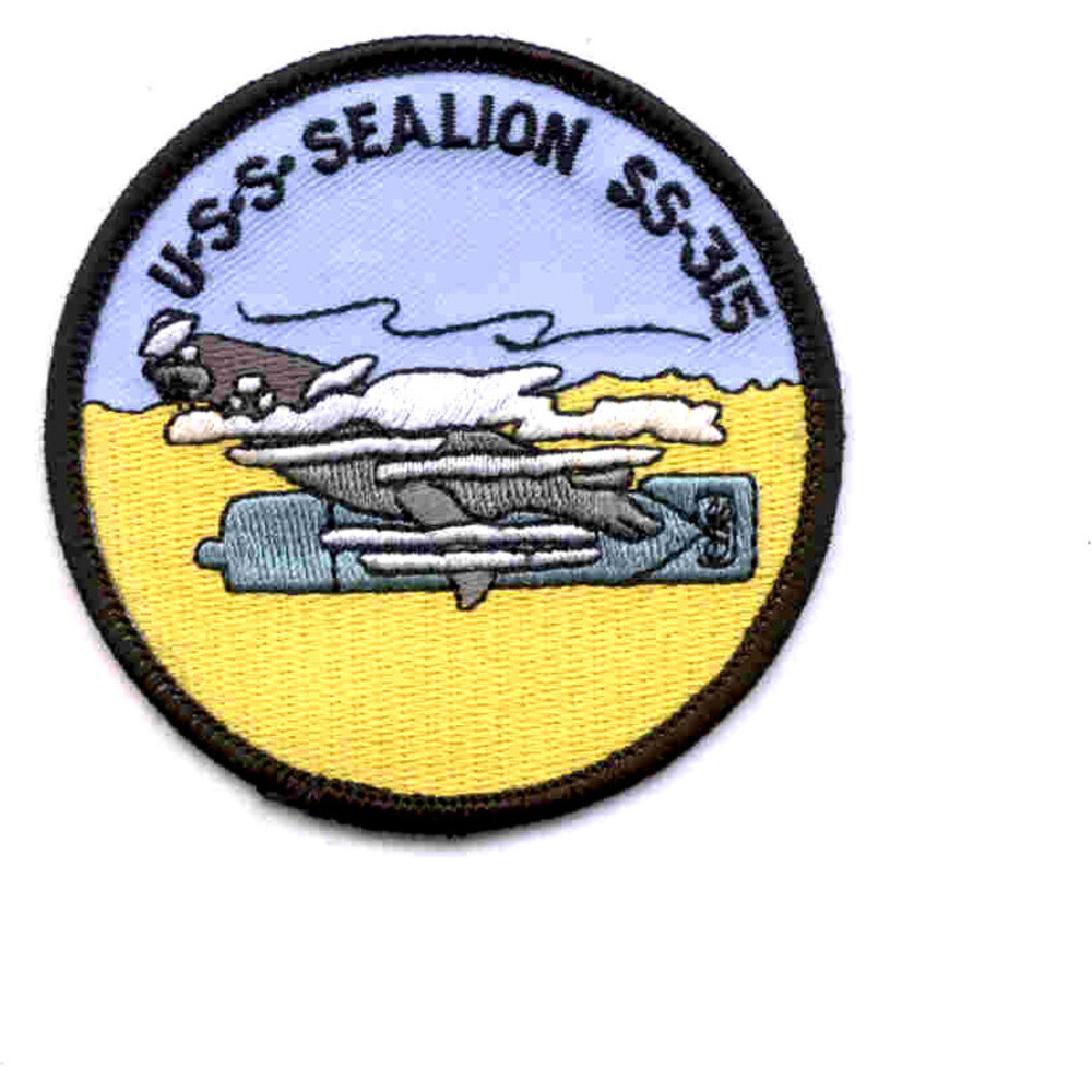SS-315 USS Sealion Patch - Small