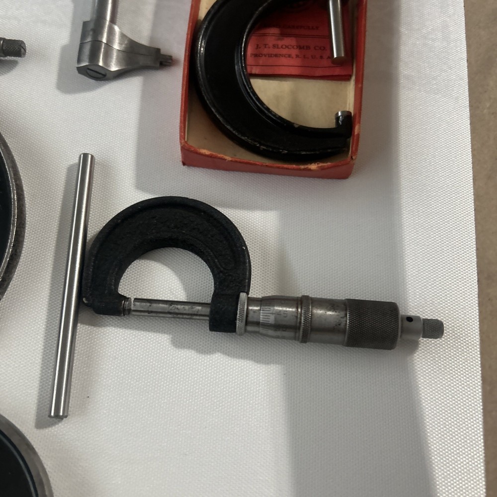Starrett Micrometer Central Scientific Co. Slocomb Micrometer See Description.