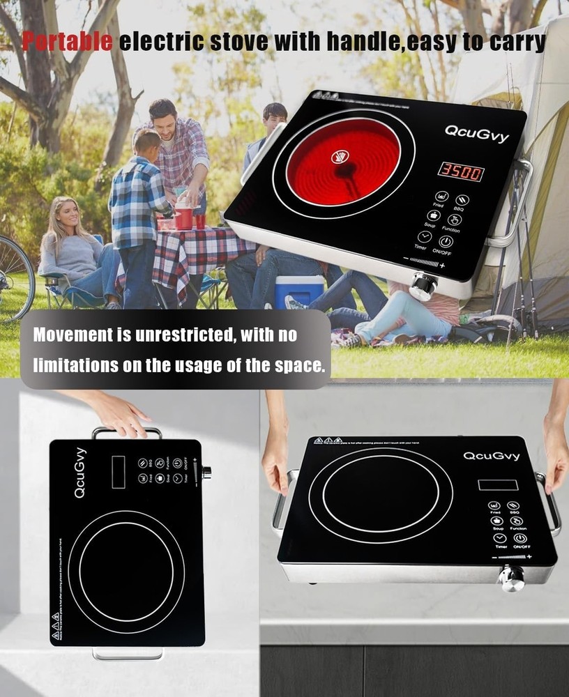 Portable Infrared Burner 3500 Electri Burner