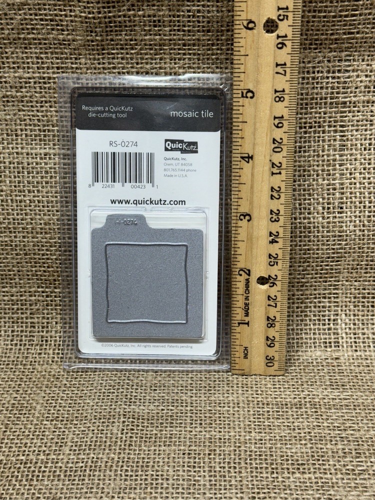 Quickutz Mosaic Tile Die - New!