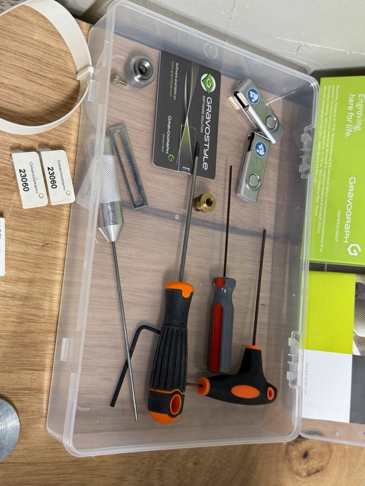 Gravograph / Gravotech M20 Desktop Rotary Engraving Machine w/ Software