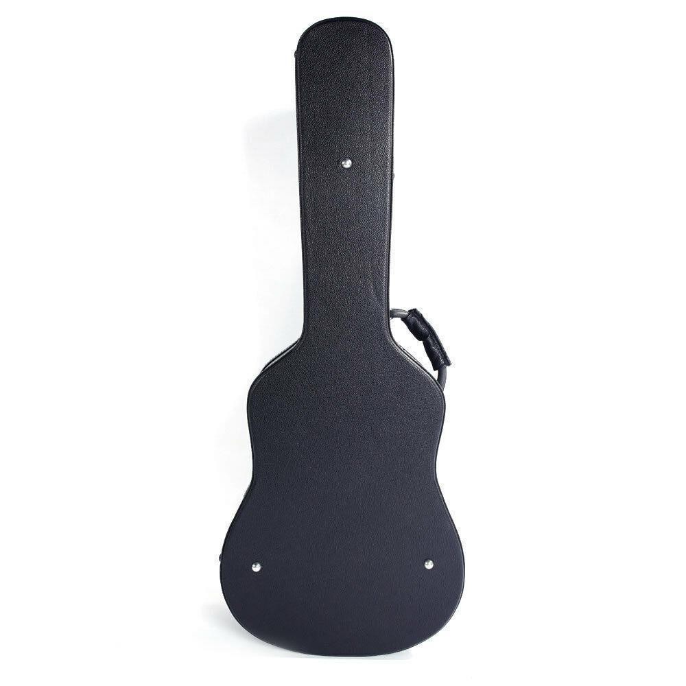 Glarry 41" Flat Surface Artificial Leather Acoustic Guitar Hard Shell Case US