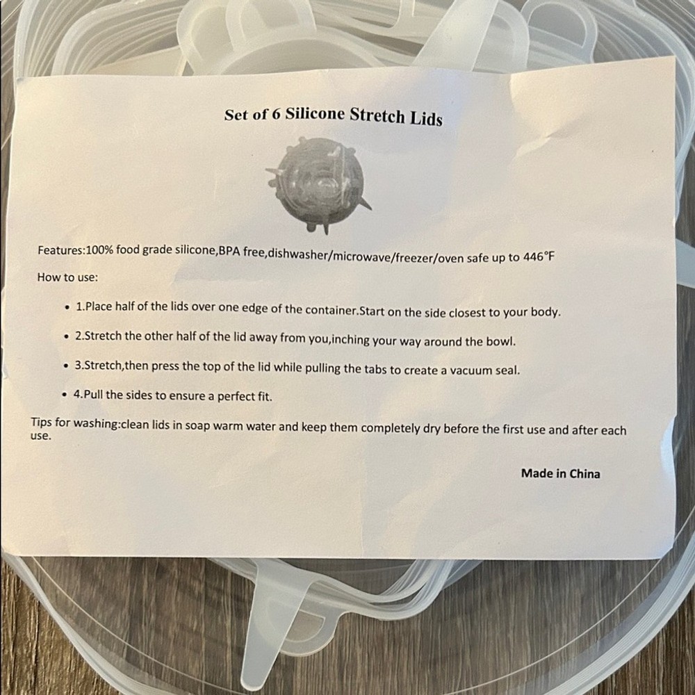 Silicone Stretch Lids Set