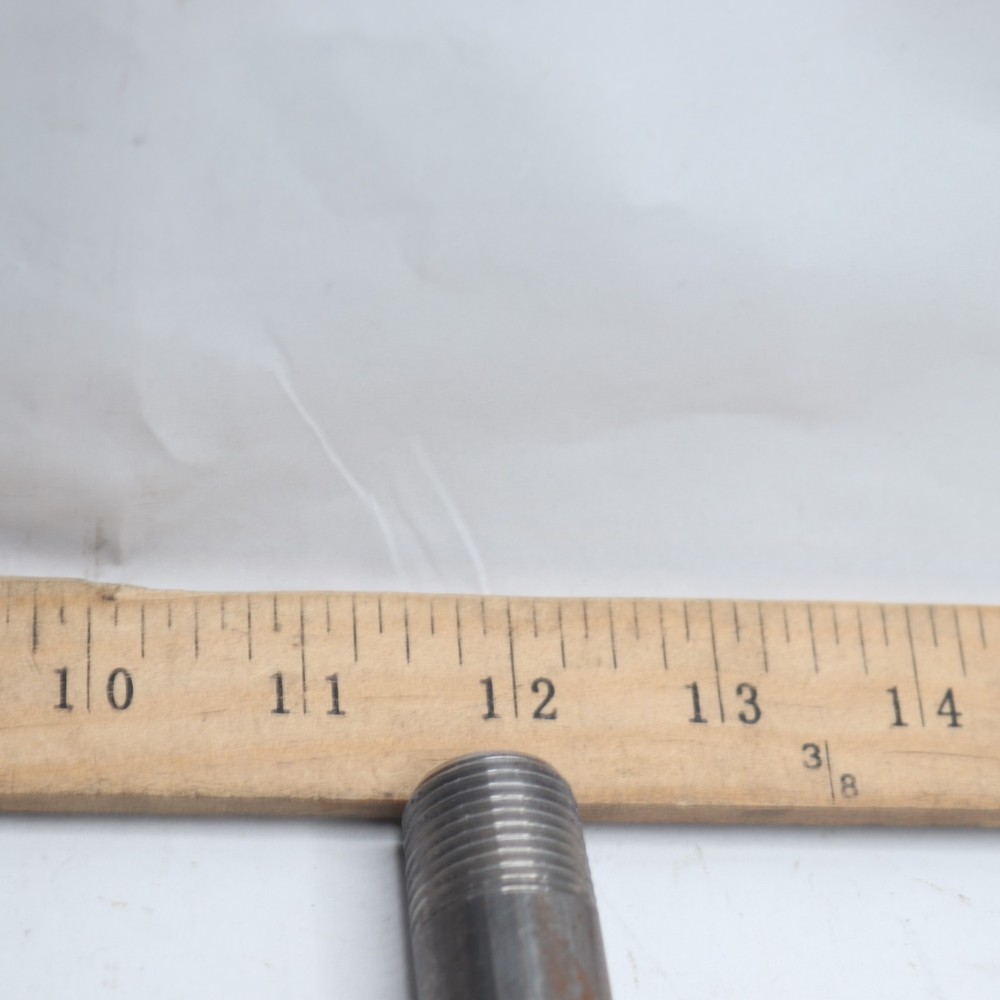 Pipe Nipple Galvanized 1/2" x 12"