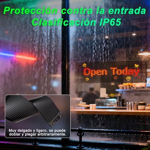 led Lights for car - Custom led Sign，Devil Eyes Light Strips 23.4"x4.7"-2PCS