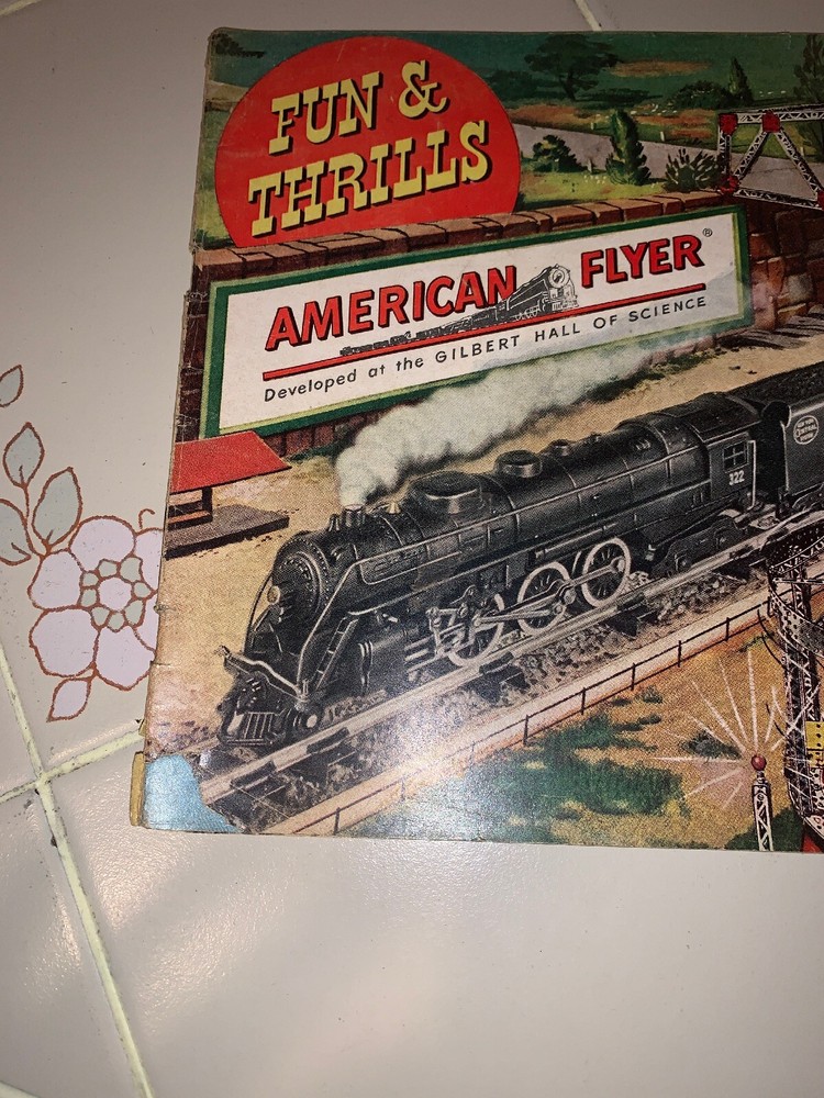 Vintage 1949 American Flyer Erector Catalog
