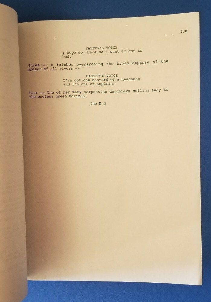 ANACONDA original script JENNIFER LOPEZ ICE CUBE adventure horror VOIGHT Snake