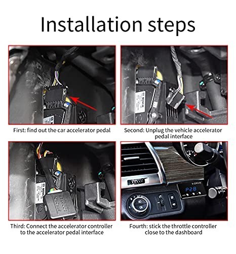 Throttle Response Controller - 9 Drive Modes Smart Racing Accelerator for Ford &