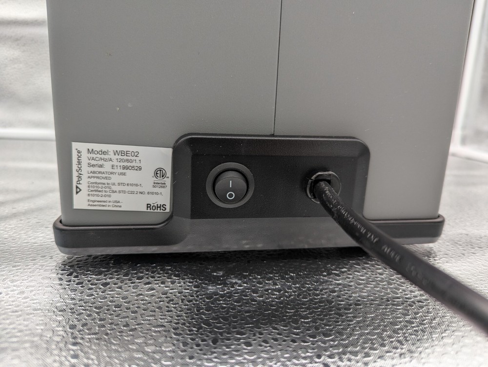 Polyscience WBE02 2L Water Bath Used See Ad