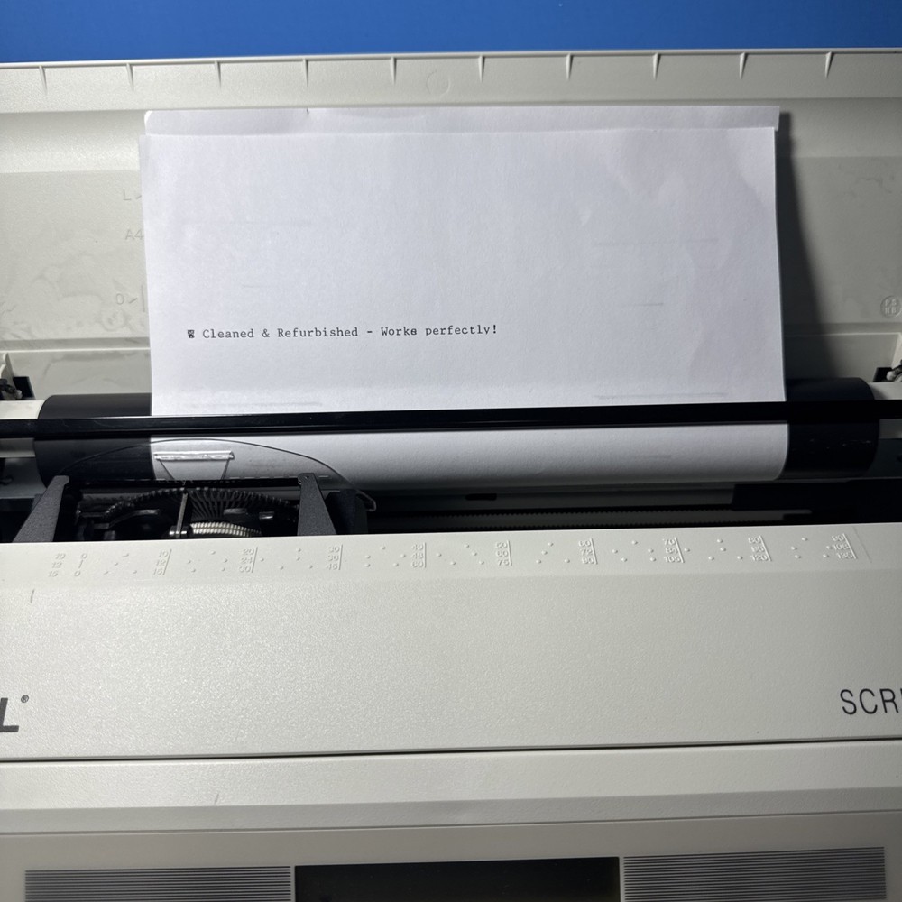 Royal Scriptor II Electronic Typewriter (REFURBISHED BY PRO) EXCELLENT CONDITION