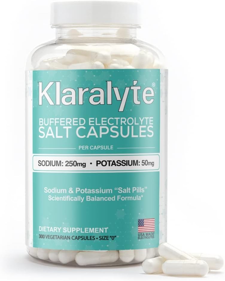 Buffered Electrolyte Salt sules, 300 sules Value Size, Sodium &