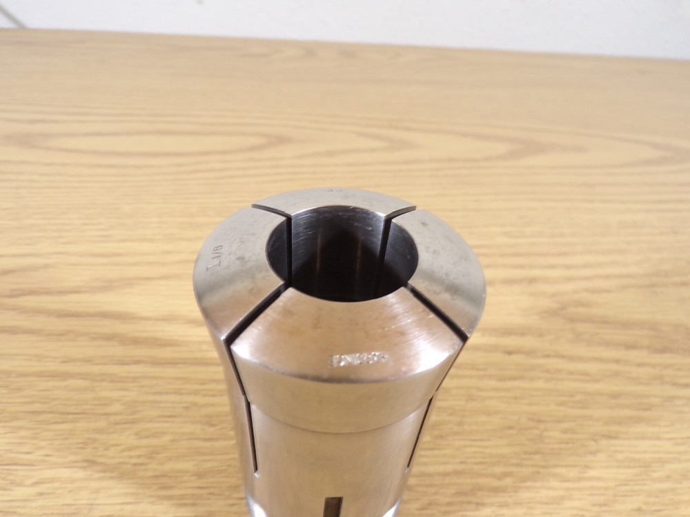 Hardinge 3J Round Smooth Collet, 1-1/8", No Internal Thread