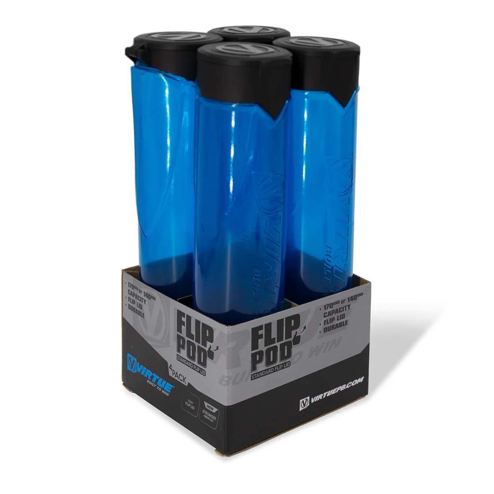 Virtue Flip Pods - 170rd - 4 Pack - Blue