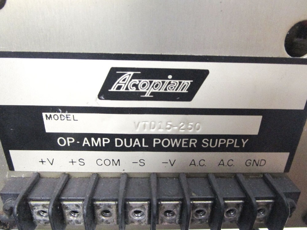 ACOPIAN VTD15-250 UNMP