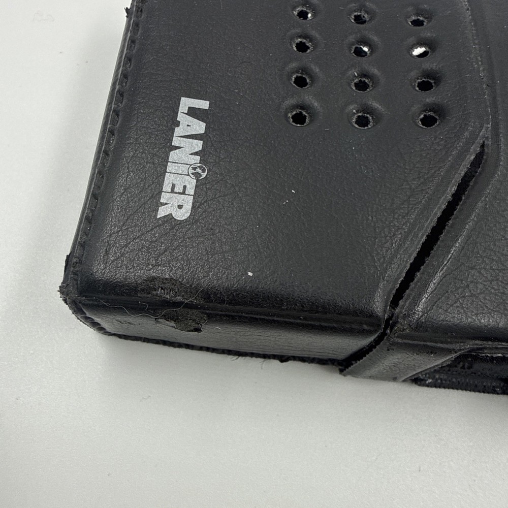 Lanier P-155 Handheld MC60 Micro Cassette Recorder Dictator Case & Tapes Tested