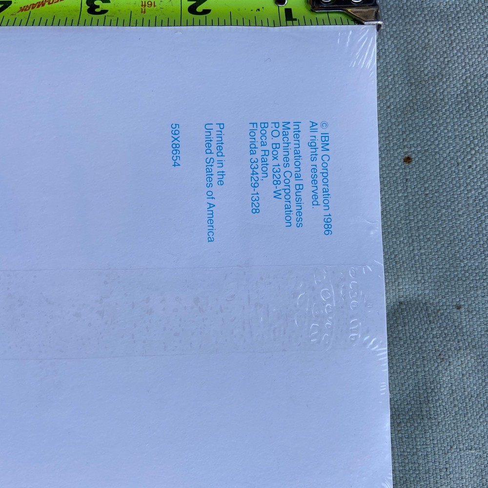 IBM Personal Computer XENIX Software Development System Ver 2.00 Assembler 1986