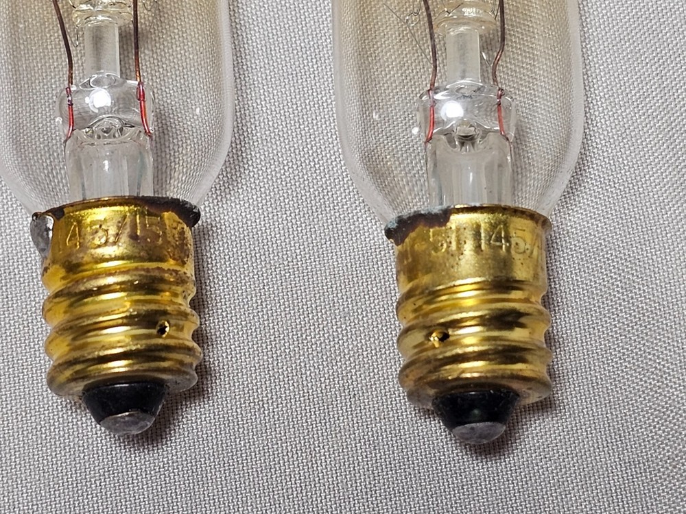 2, Replacement AC Lamp 11-51, 120V, For 1990's DUAL-LITE EXCITE SERIES Exit Sign