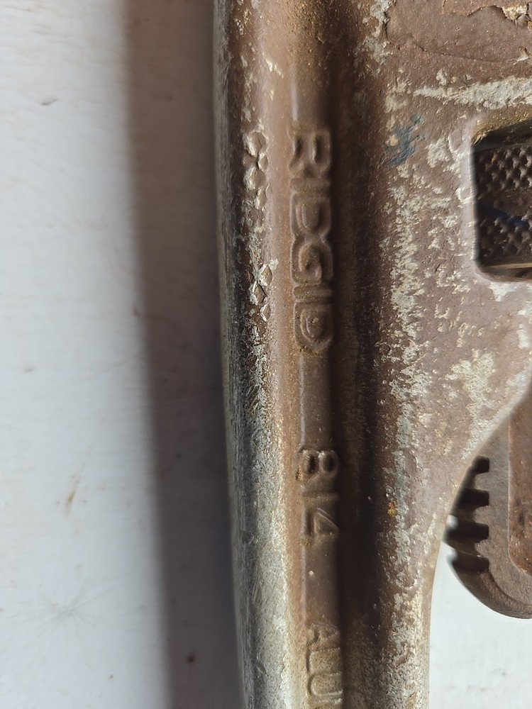 14 Inch Rigid Aluminum Pipe Wrench