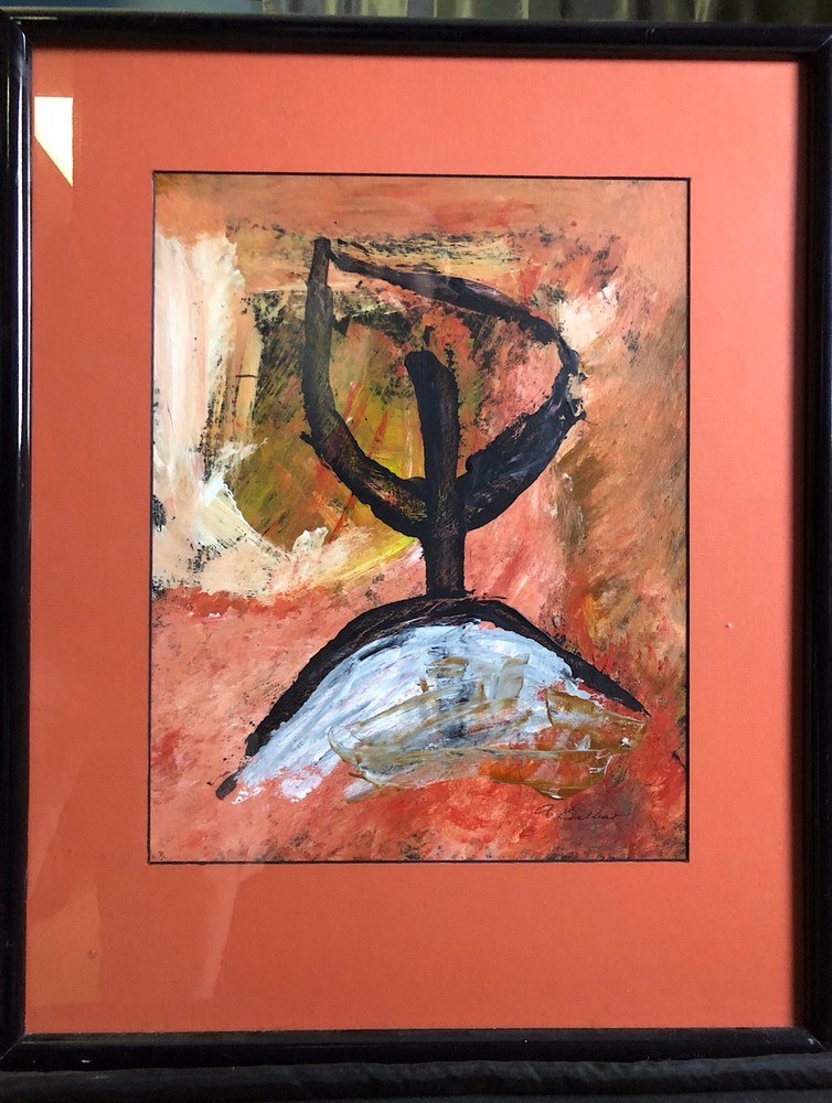 Abstract expressionist form #2 by A. Bilbar