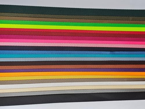 Nylon Webbing Strap for Backpack,Cargo Strap,Pet Leash 3/4 Inch Pink